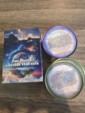Time Oracle: Discover Your Path" Cards Deck